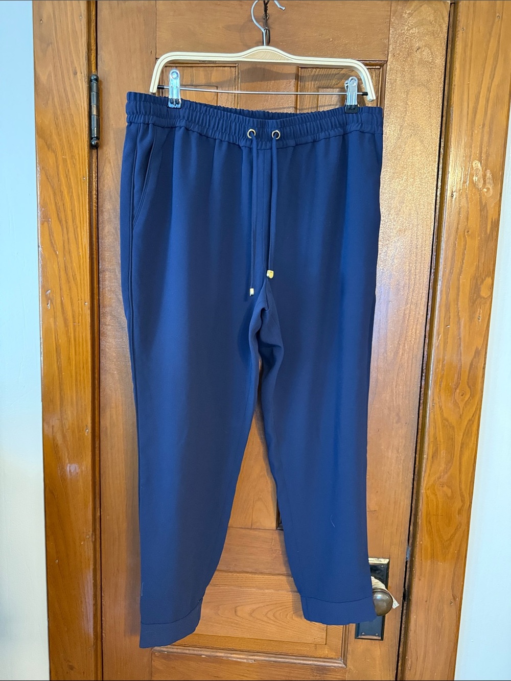 Boden sz 10P Navy Blue Jogger Style High Rise Trousers